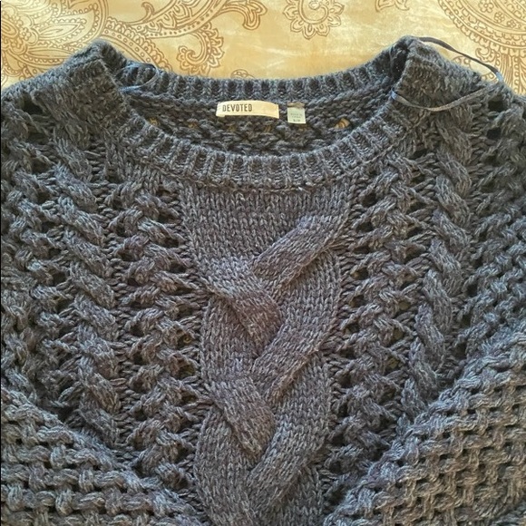 Blue Knitted Sweater 💙 - Picture 2 of 2